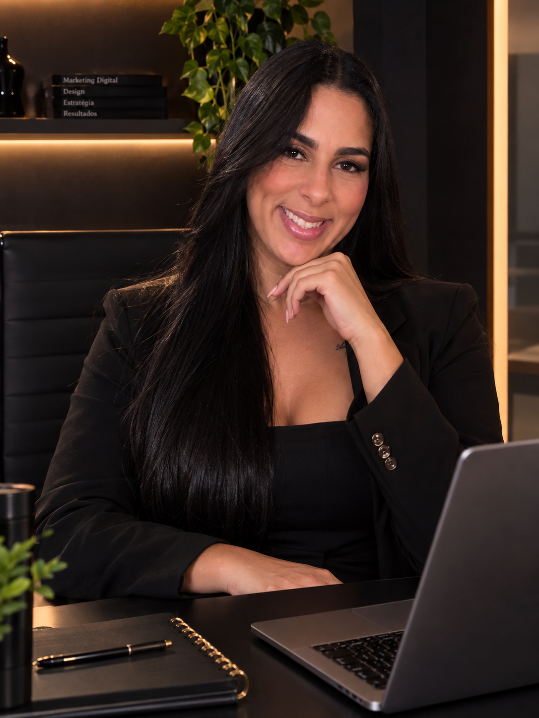 Fernanda Caetano, designer de sites e gestora de tráfego